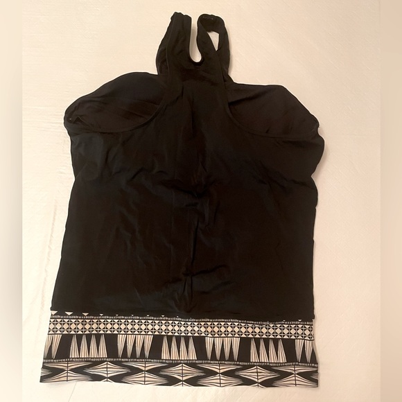 Black Seafolly Tankini in Size 14. 💗 Black L George bikini bottoms included 💗 - Picture 5 of 12